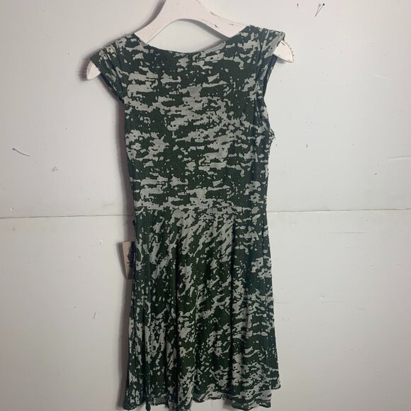 Anthropologie Eva Franco Camouflage Print Mini Dress - Picture 3 of 3